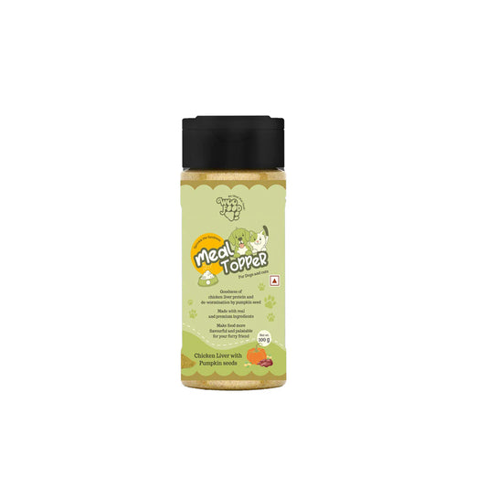 Meal Topper Chicken Liver with Pumpkin Seeds 100g For Dogs and Cats