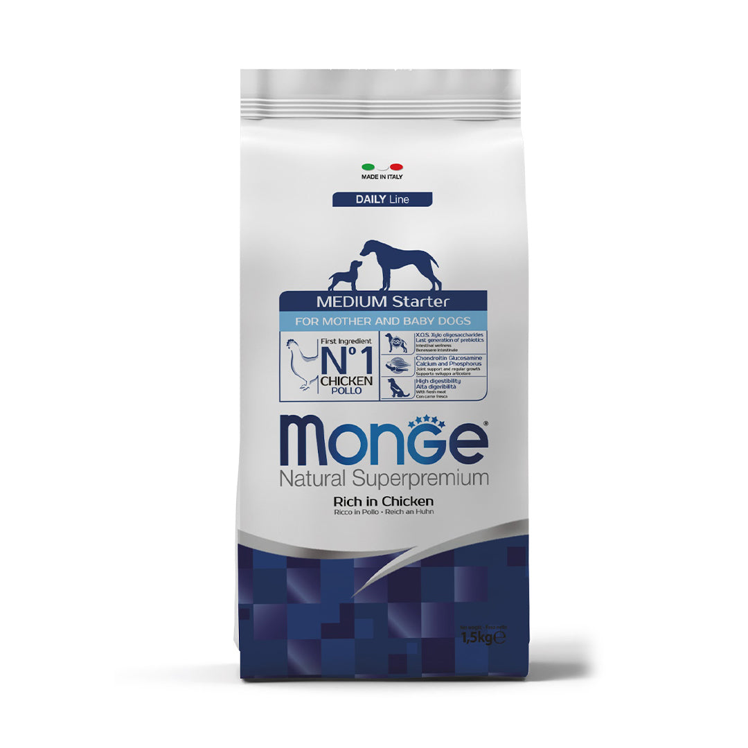 Monge Medium Starter Puppy & Mother Dog Food 1.5kg