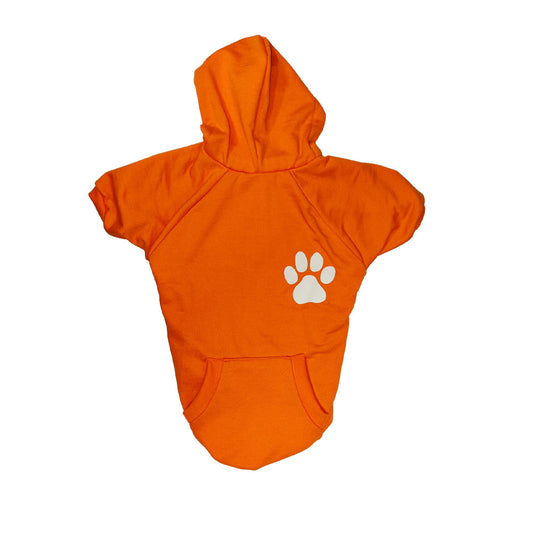 Dog Hoodie with Pocket (Color may vary) Orange