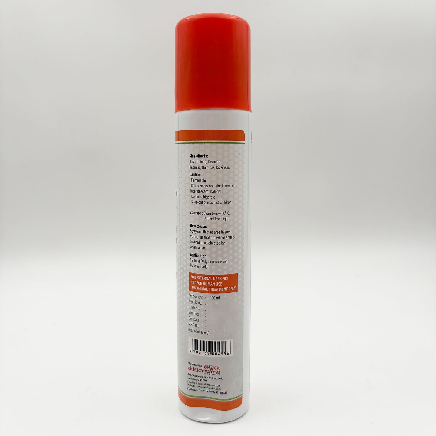 pet skin hygiene spray for all animals