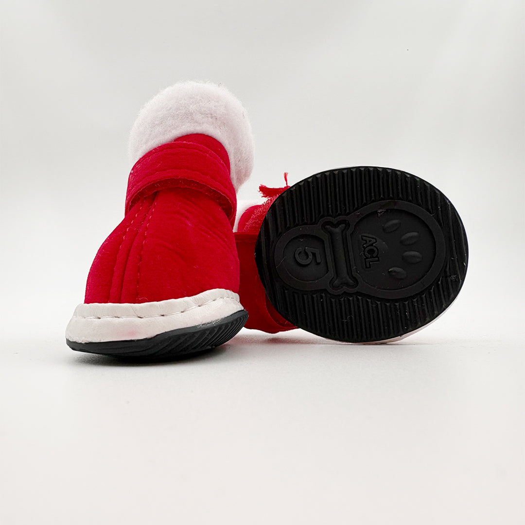 red-boots-for-dogs-to-gift-in-christmas-size-5