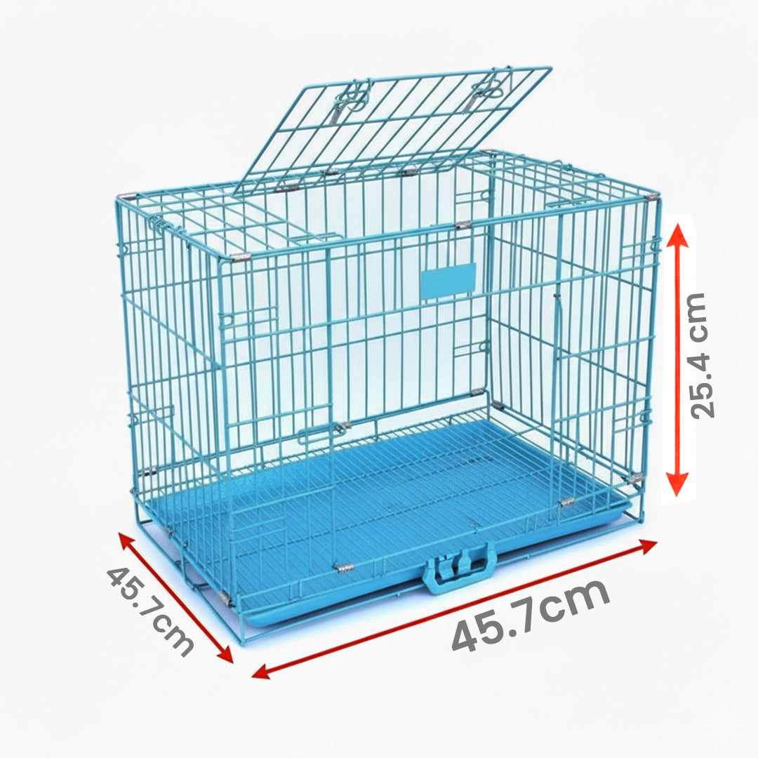 small wire dog crate 45.7 cm
