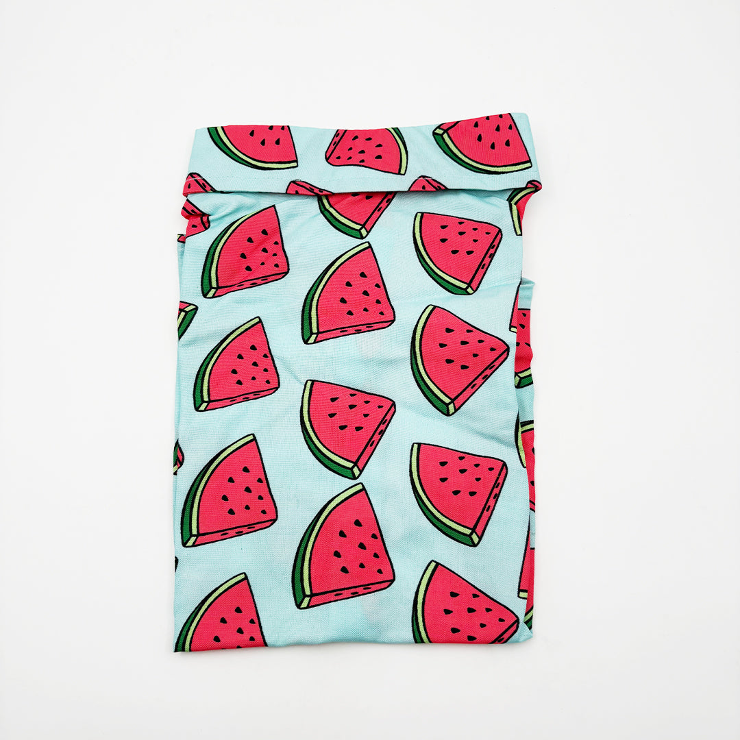 watermelon print dog shirt with collar