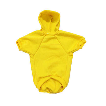 Dog Hoodie with Pocket (Color may vary) Yellow