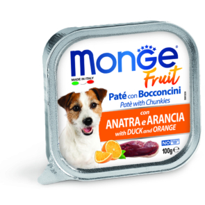 Monge-Fruit-Pate-and-Chunkies-with-Duck-and-Orange-100gm