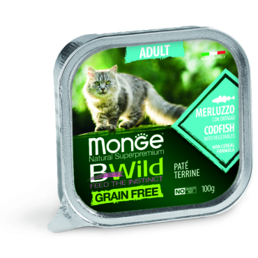 B-Wild-Grain-Free-Pate-Adult-Codfish-with-vegetables-for-Cats-100gm