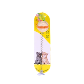 CAT TOY WITH FEATHERS BO-SK018