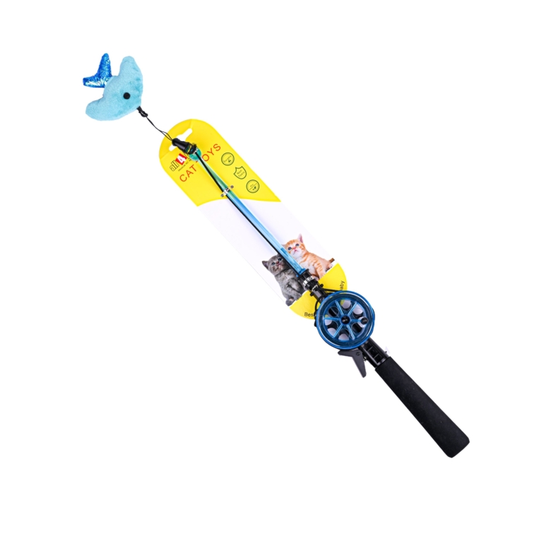 CAT TOY WITH FEATHERS BO-SK022